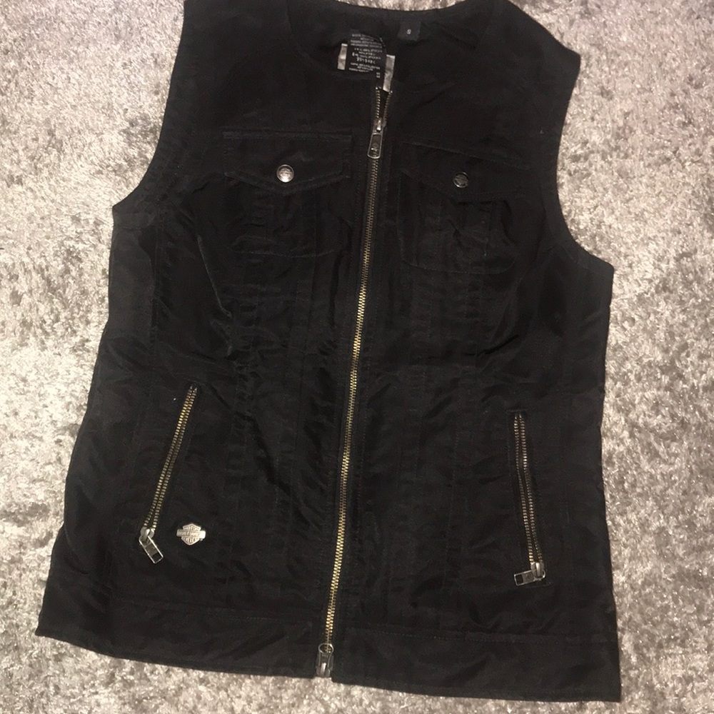 harley davidson riding vest